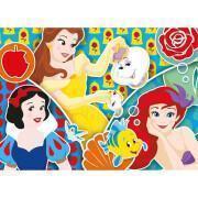 Puzzle de 2 x 20 pièces Disney Princess