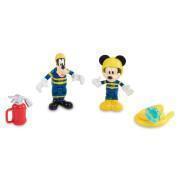 Figurines articulées assorties Disney Mickey (x2)