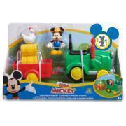 Tracteur avec figurines Disney Mickey