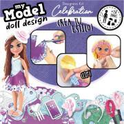 Coffret vêtements pour poupée Educa My Model Doll Design Celebration