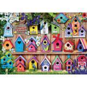 Puzzle 1000 pièces maisons à oiseaux Eurographics