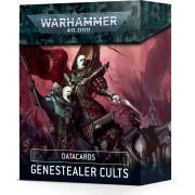Carte de 58 pièces Games Workshop Warhammer 40k - Datacards V.9 Genestealer Cult Fr