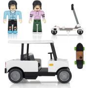 Jeux de construction voiture golf avec 2 figurine roblox Jazwares