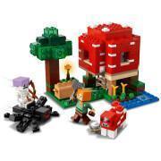 Jeux de construction maison champignon Lego Minecrafte