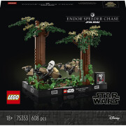 Jeux de construction Diorama poursuite speeder Lego Star Wars