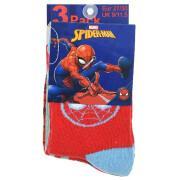 Pack 3 chaussettes assorties bébé Spiderman Marvel