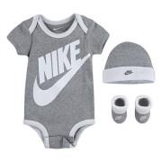 Ensemble de barboteuse + bonnet + chaussons bébé garçon Nike NHN Furura Logo