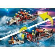 Yacht sauvetage maritime Playmobil City Rescue