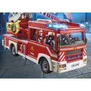 Camion de pompiers + échelle Playmobil