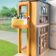 Jeux de construction école aménagée Playmobil