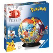 Puzzle 72 pièces 3D Ball - Pokémon Ravensburger