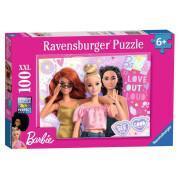 Puzzle de 100 pièces XXL Toujours voir le bon côté / Barbie Ravensburger