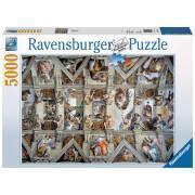 Puzzle 5 000 pièces Chapelle Sixtine Ravensburger