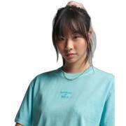 T-shirt ample fille Superdry Code Logo Garment Dye