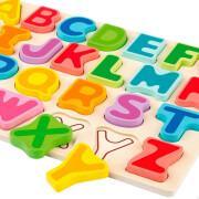 Puzzles en bois dentelle lettres Woomax Eco